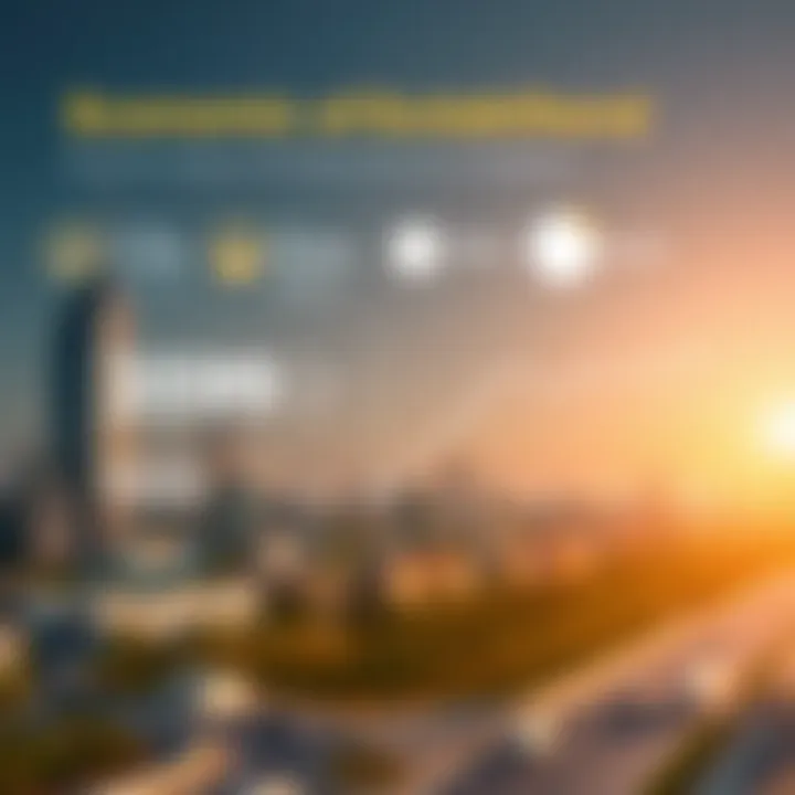 Infographic detailing economic benefits projected from Dubailand development