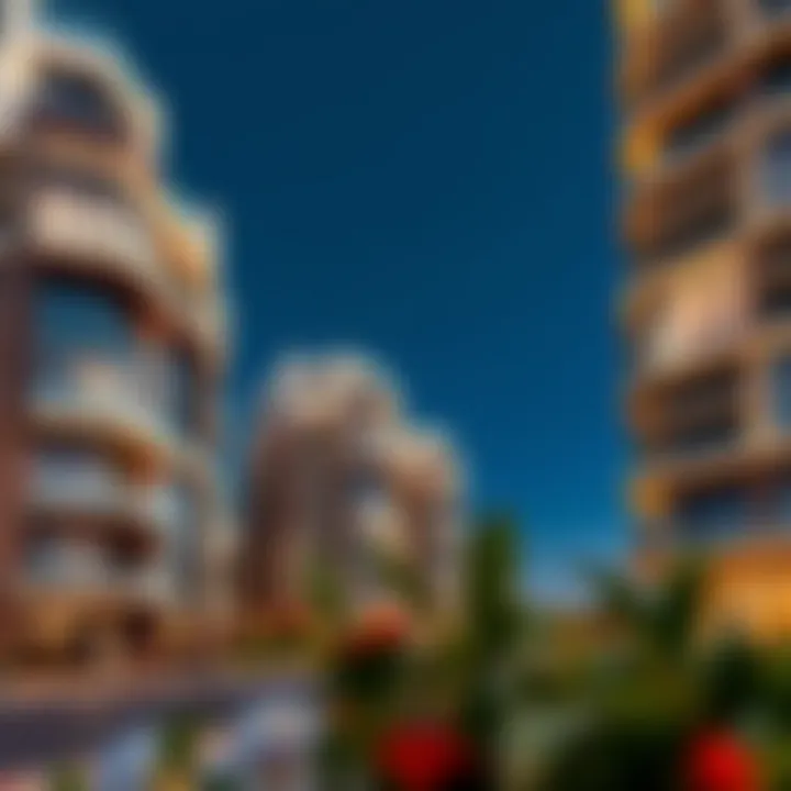 Luxury residential buildings in Nad Al Hammar