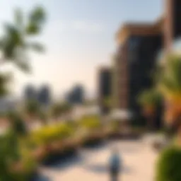 Stunning view of Park Greens community