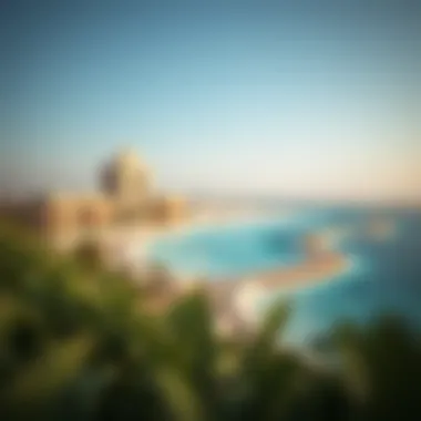 Accessibility routes to Reem Island