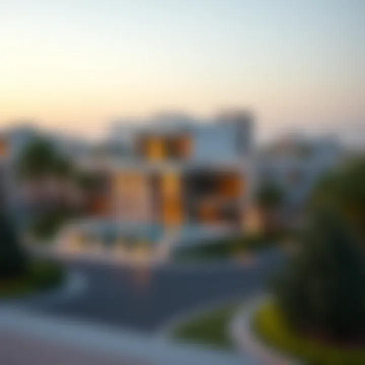 Scenic views surrounding the villa project