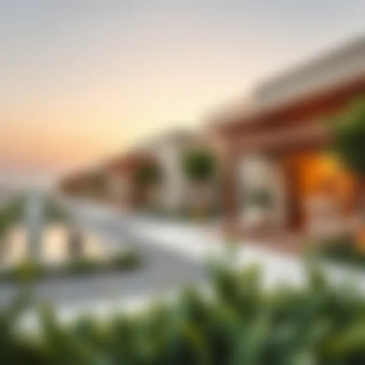 Sustainable living features in Tilal Al Ghaf