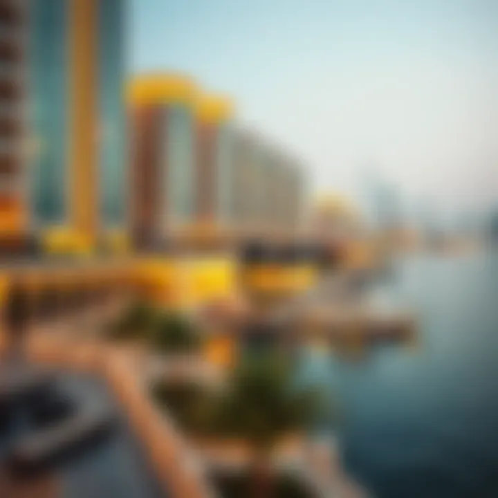 Scenic waterfront views from Dubai's top properties