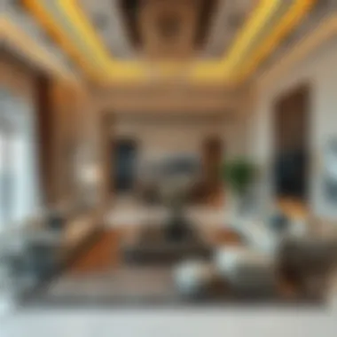 Luxurious Villa Living Room Luxurious villa living room in Jafiliya