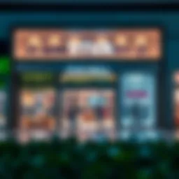 Viva Mall storefront showcasing retail options