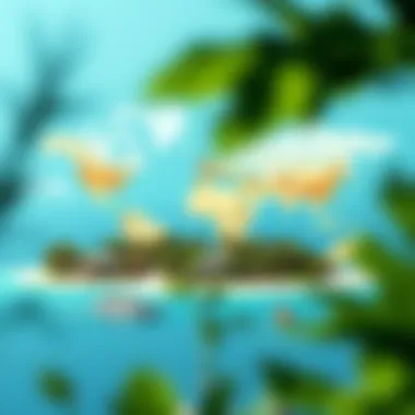 Environmental impact analysis graphic related to World Islands