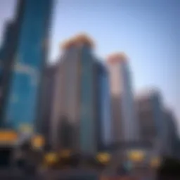 Modern skyscrapers representing Dubai's real estate growth