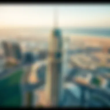 Aerial View of Fahad Tower 2 Aerial view showcasing the architectural design of Fahad Tower 2