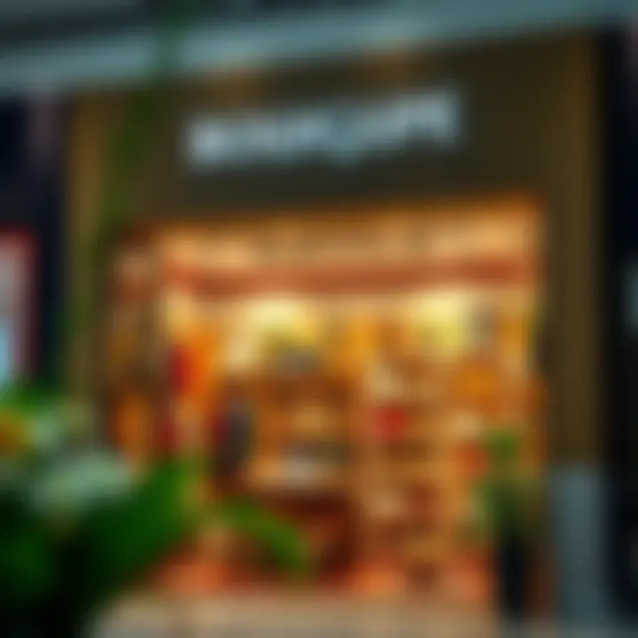 An inviting view of a local boutique offering unique products at Festival City Mall