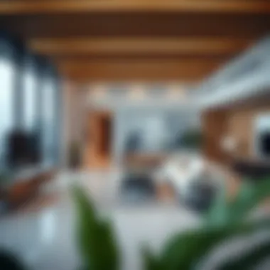 Interior design elements highlighting a contemporary Forte floor plan