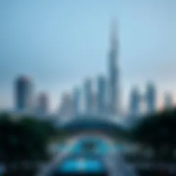 Stunning view of the Four Seasons Private Residences Dubai at Jumeirah