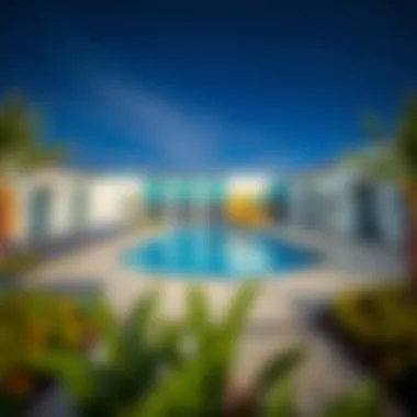 Amenities in Ghoroob Community Modern amenities and recreational facilities in Ghoroob