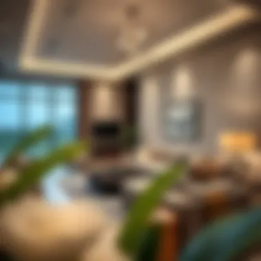 Sophisticated Interiors of Golf Views Residences Luxurious apartment interiors in Golf Views