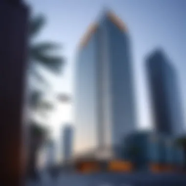 Habtoor Business Tower Exterior Stunning exterior view of Habtoor Business Tower