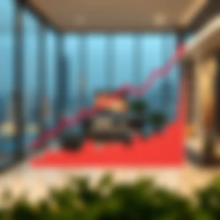 Graph showcasing historical exchange rate trends