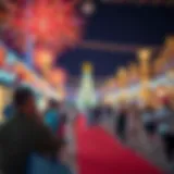 Vibrant celebration in the UAE during holiday season