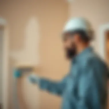 Expert Techniques for a Perfect Finish Professional painter applying a flawless finish