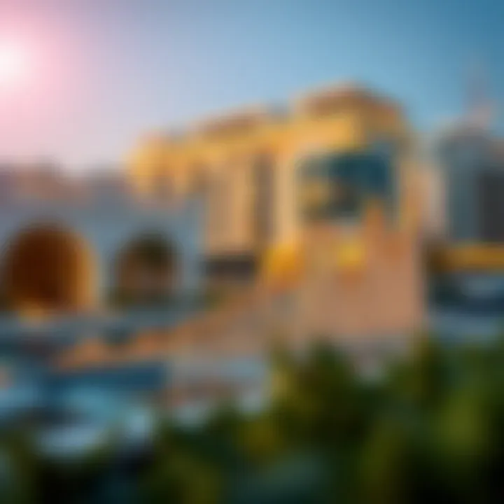 Graph showcasing interest rate trends for Dubai mortgages over time.