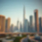 Stunning skyline of Dubai showcasing luxury high-rise buildings