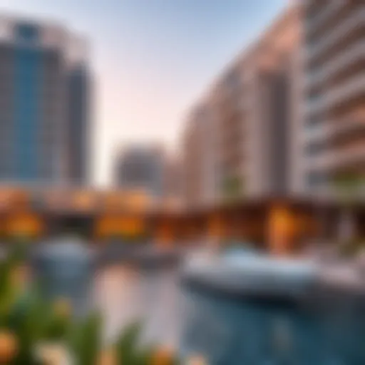 Stunning exterior view of LIV Residence Marina showcasing modern architecture