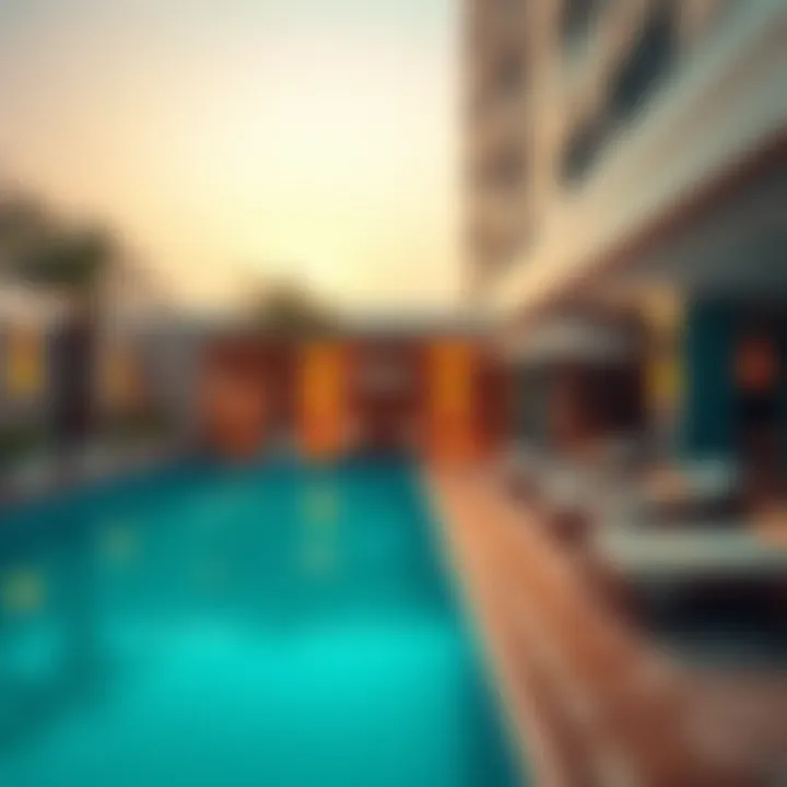 Lavish amenities available at a luxury hotel with a private pool