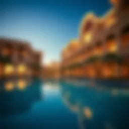 Stunning architecture of Madinat Jumeirah