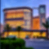 Stunning facade of Marsa Plaza showcasing its innovative architecture