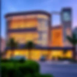 Stunning facade of Marsa Plaza showcasing its innovative architecture
