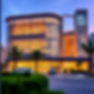 Innovative Architecture of Marsa Plaza Stunning facade of Marsa Plaza showcasing its innovative architecture
