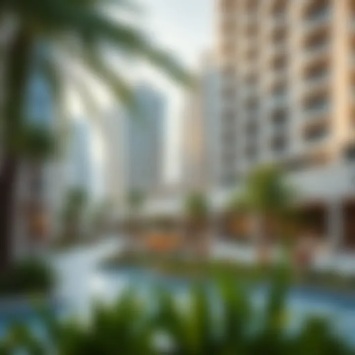 Community spaces and buildings in Masdar City