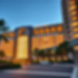 Luxurious exterior view of Millennium Place Barsha Heights