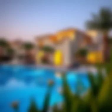 Diverse Property Options: Villas and Townhouses in Mirdif Luxurious villas and townhouses representing property types in Mirdif