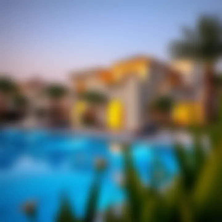 Diverse Property Options: Villas and Townhouses in Mirdif Luxurious villas and townhouses representing property types in Mirdif