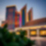 Stunning architectural design of Moza Plaza