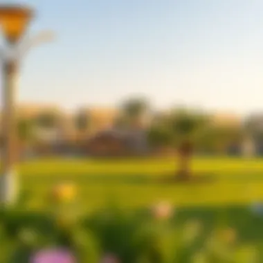Well-maintained parks and recreational areas in Mudon Ranim providing a serene environment