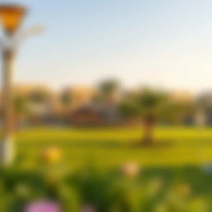 Well-maintained parks and recreational areas in Mudon Ranim providing a serene environment