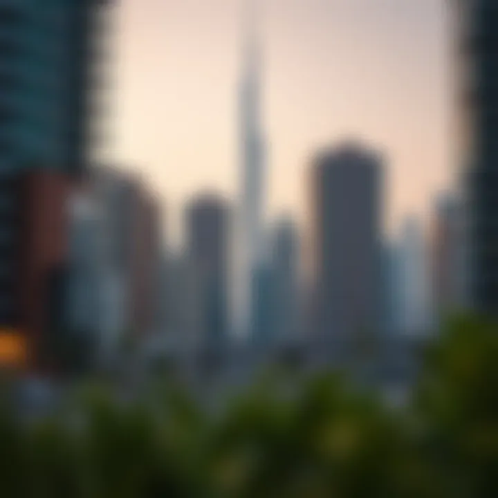 Iconic Dubai skyline reflecting real estate development