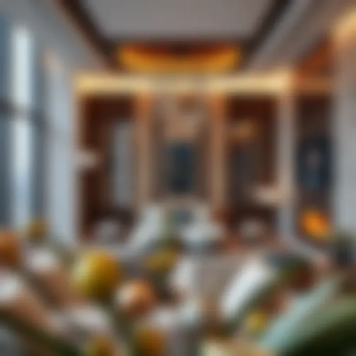 Interior design showcasing luxury at My Tower