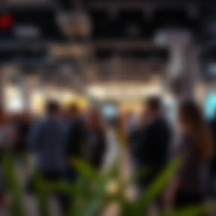 Networking event with industry professionals at Dubai Design District