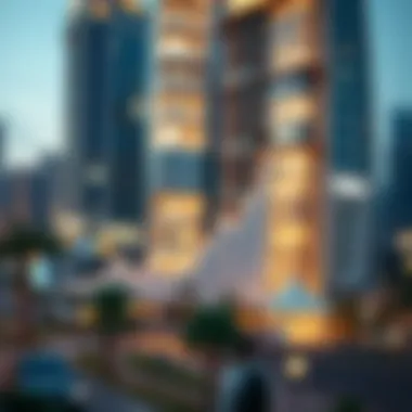 Graph depicting market trends in Dubai real estate