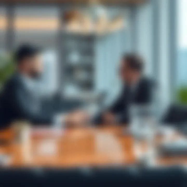 Successful negotiation strategies illustrated through a strategic meeting