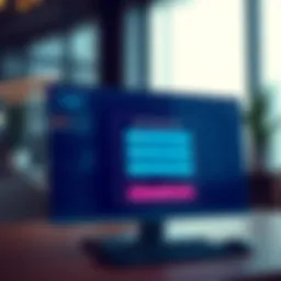 A digital interface of the Rental Dispute Center showcasing user login fields