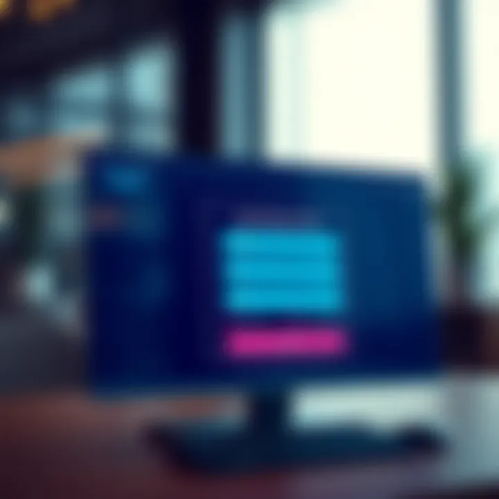 A digital interface of the Rental Dispute Center showcasing user login fields