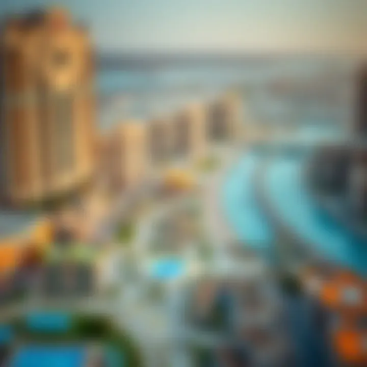 Property Types in International City Map highlighting various property types available in International City