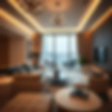 Modern Apartment Interior in Discovery Garden Interior shot showcasing a modern apartment in Discovery Garden with elegant furnishings