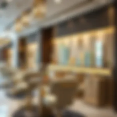 Graph illustrating salon market trends in Dubai