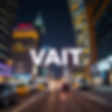 Visual representation of VAT concept in Dubai