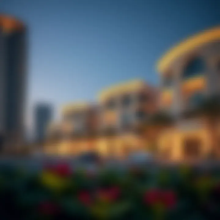 Luxurious residential properties near the Dubai Opera district