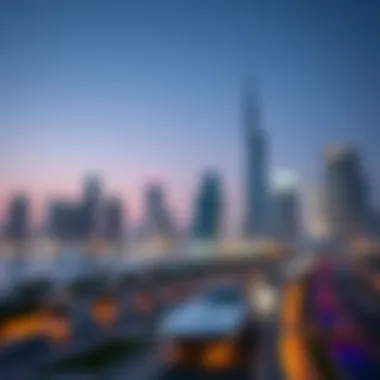 The iconic skyline of Business Bay, highlighting luxury developments