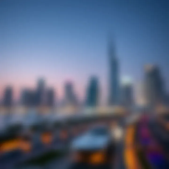 The iconic skyline of Business Bay, highlighting luxury developments